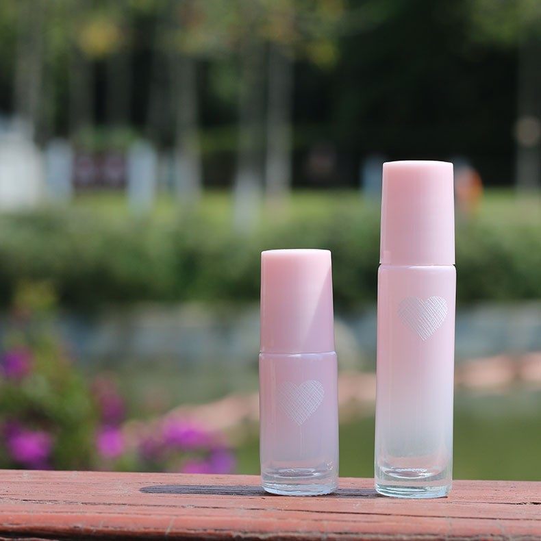 香水分装瓶滚珠便携式精油瓶迷你小样瓶化妆品走珠玻璃瓶子空瓶