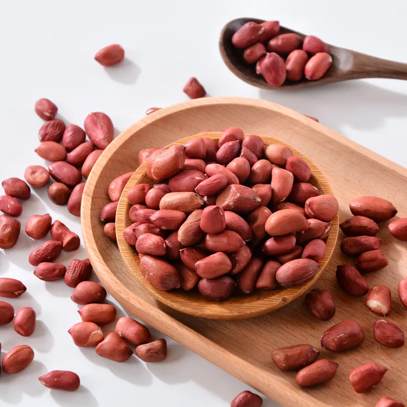 熟红皮花生米打豆浆农家无沙小粒