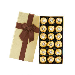 金莎巧克力礼盒装送女友男友生日费罗列弗列罗金沙情人节七夕礼物