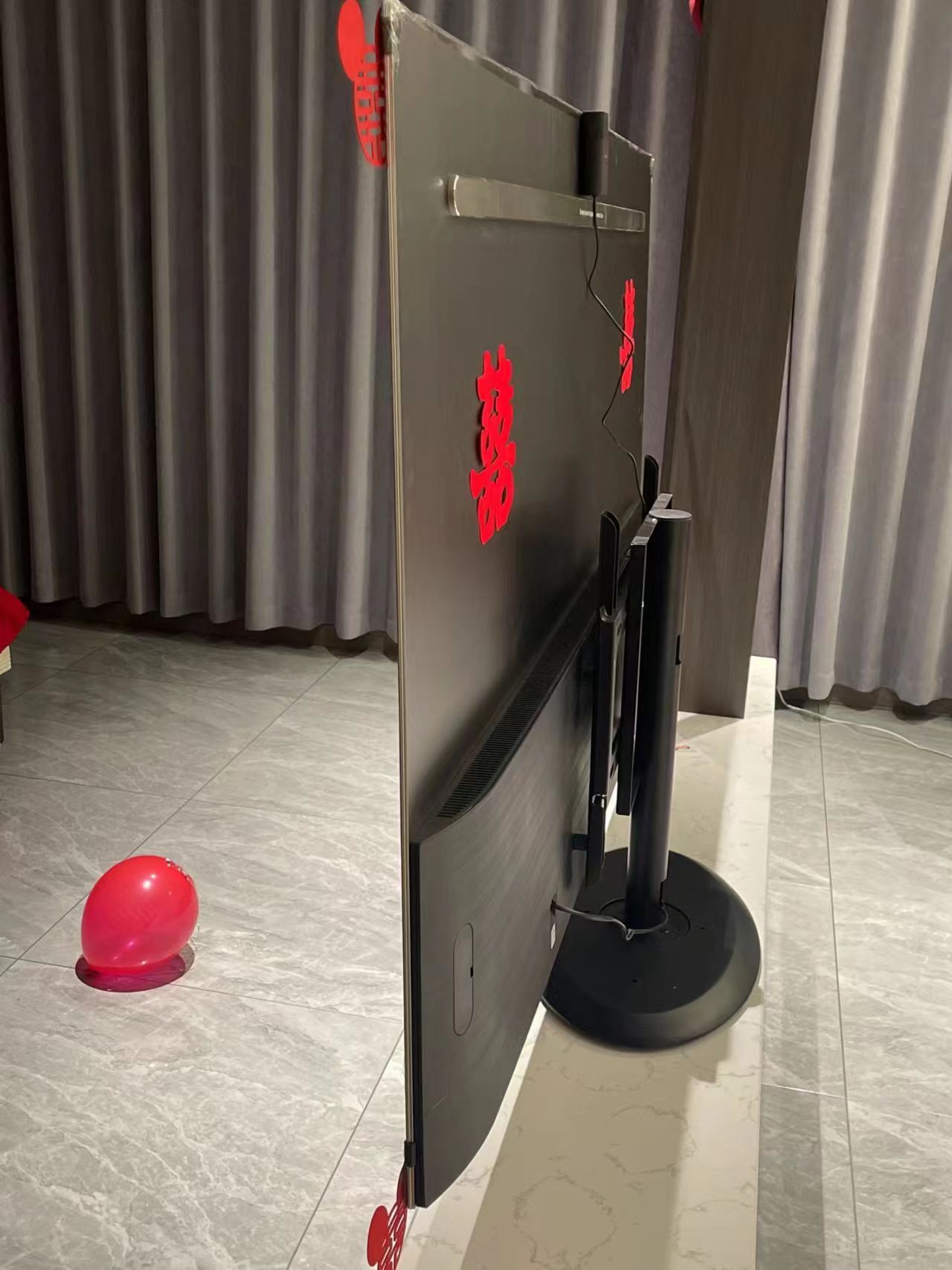 酒店底座隔断墙支架电视底用电