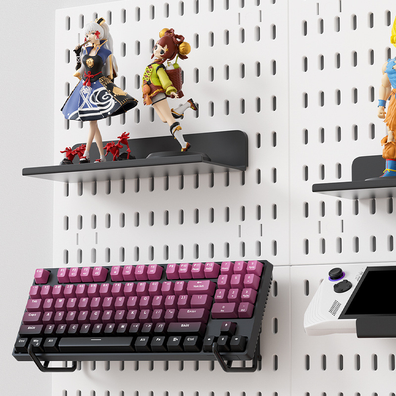 洞洞板配件墙壁展DIY免打孔电竞