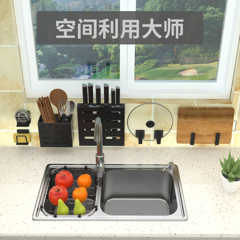 免打孔厨房收纳架1656