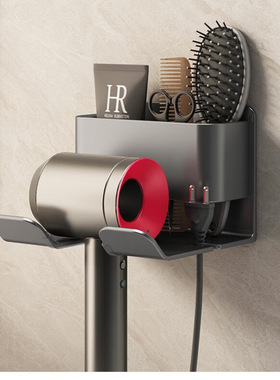 太空铝浴室置物架 卫浴挂件套装纸巾架三角篮免打孔枪灰色古铜色