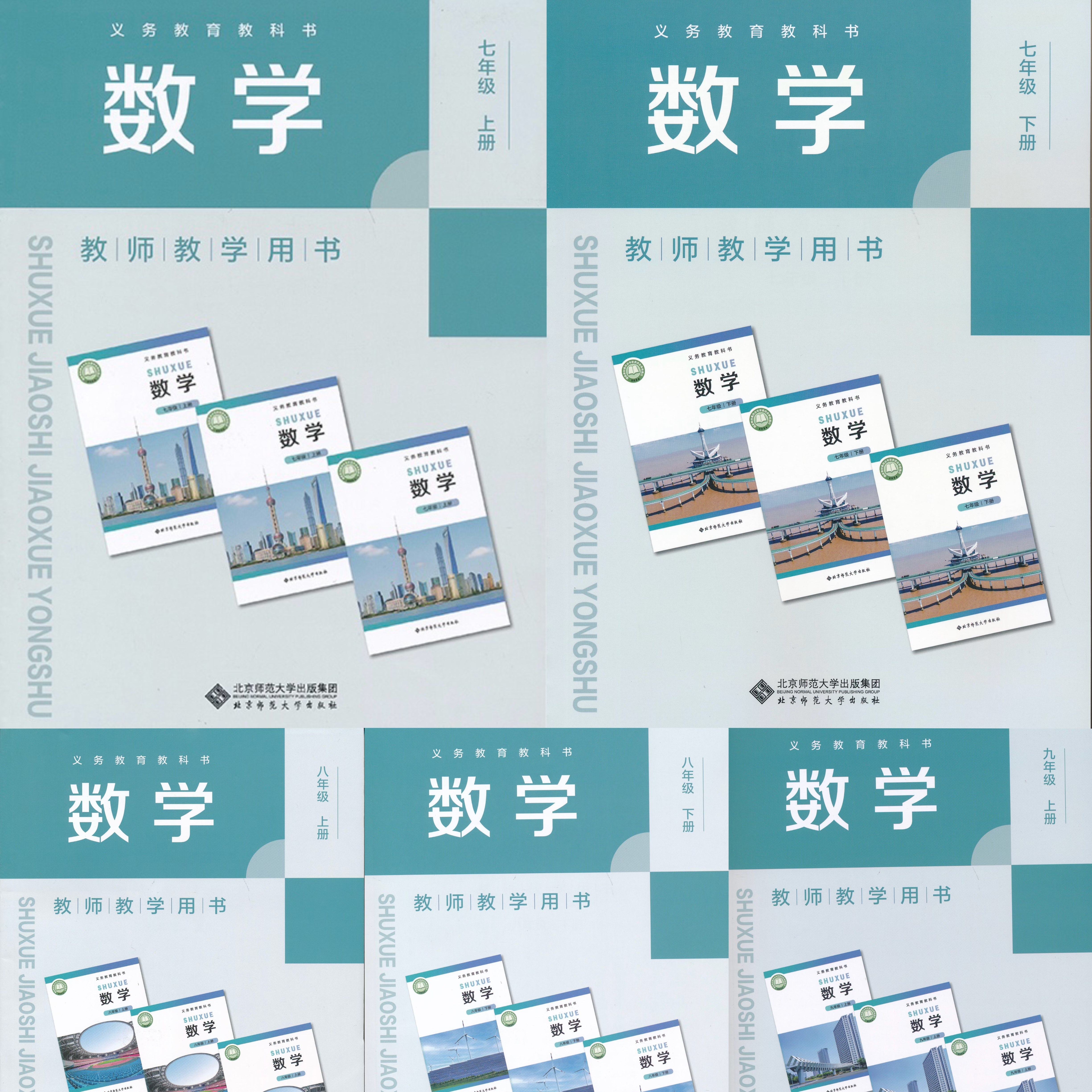 小学初中1-9年级上下册数学教参北师大版数学一二三四五六七八九年级上下册教师用书北京师范大学出版社教师资格证考试用书任选JS