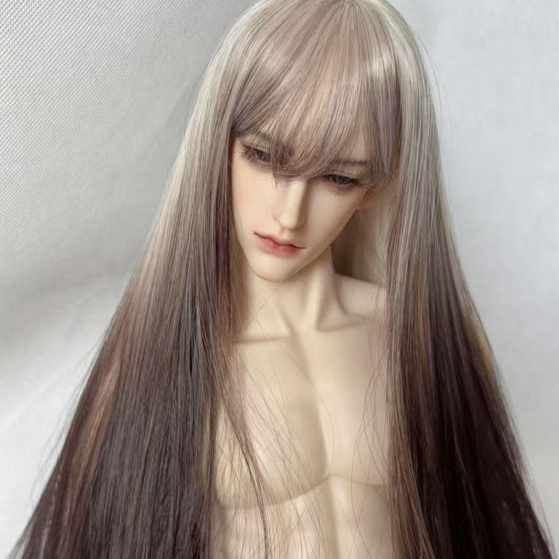 thumbnail for Yale BJD wig Paris painting dyeing bangs 3 points 4 points