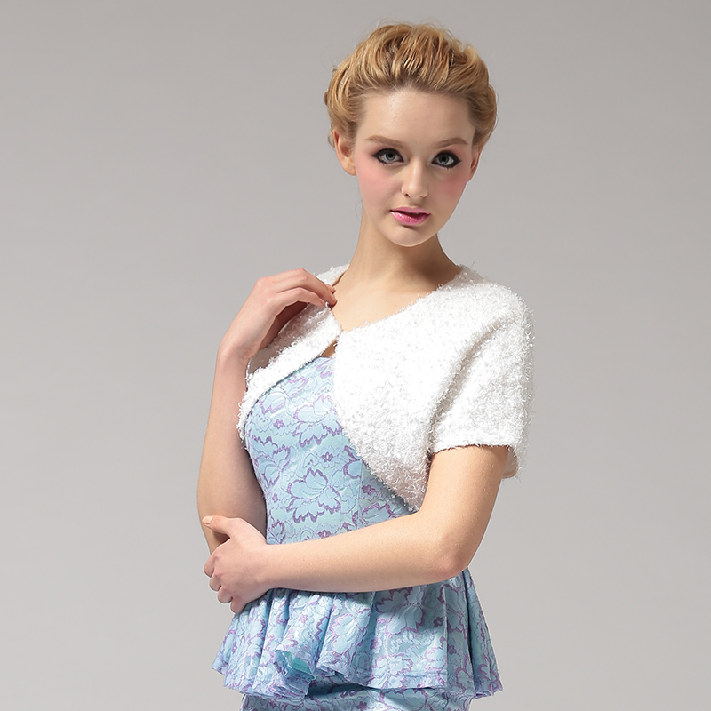 坎肩夏季配裙子修身开衫短款披肩