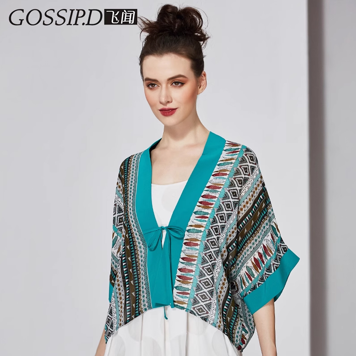 外搭披肩夏季配裙子小坎肩短款民族风宽松大码防晒开衫罩衫上衣女