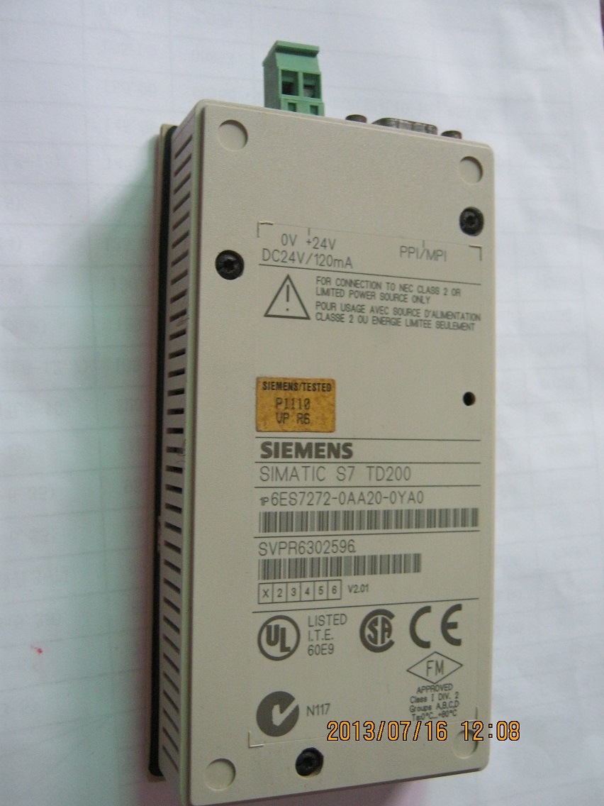 询价TD200 6ES7272-0AA20-0YA0 V2.01 E2CD-X2R5C3A E2C-T11议价