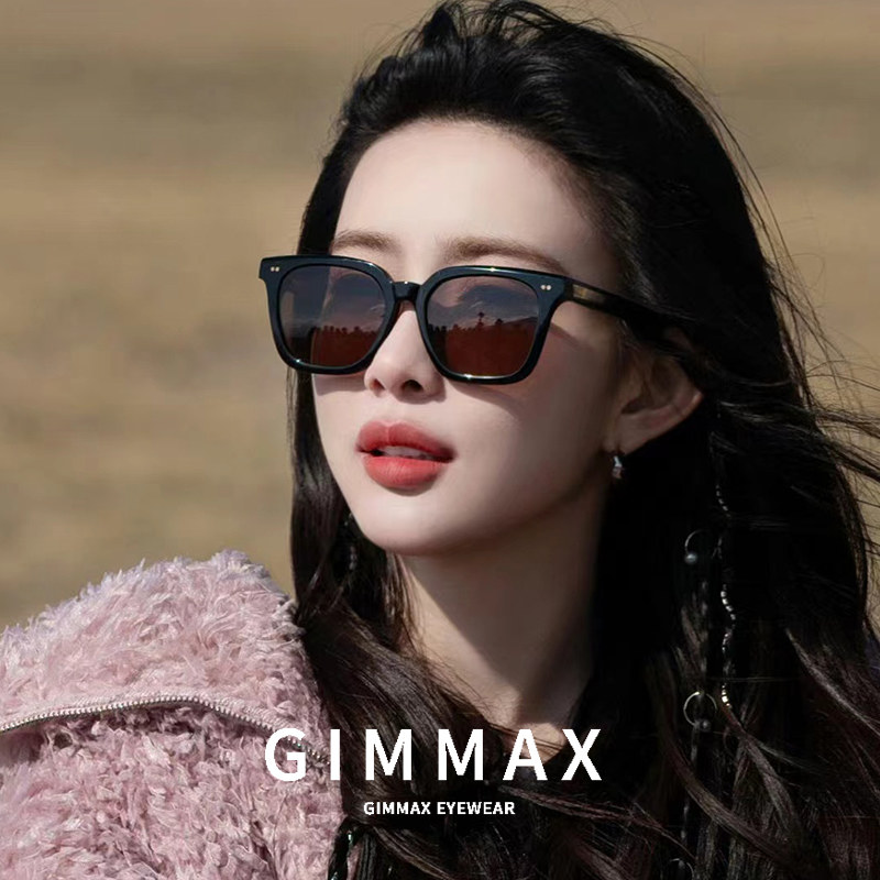 GIMMAX太阳眼镜女士方圆脸大框太阳眼镜高级感2026新款防晒近视太