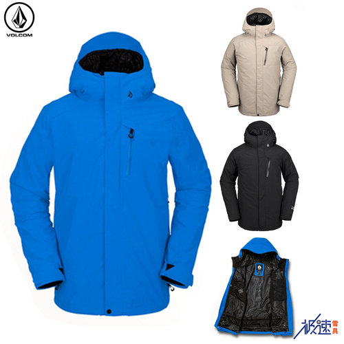 大连极速 2021新款 Volcom男款成人单板滑雪服滑雪装备GORE-TEX