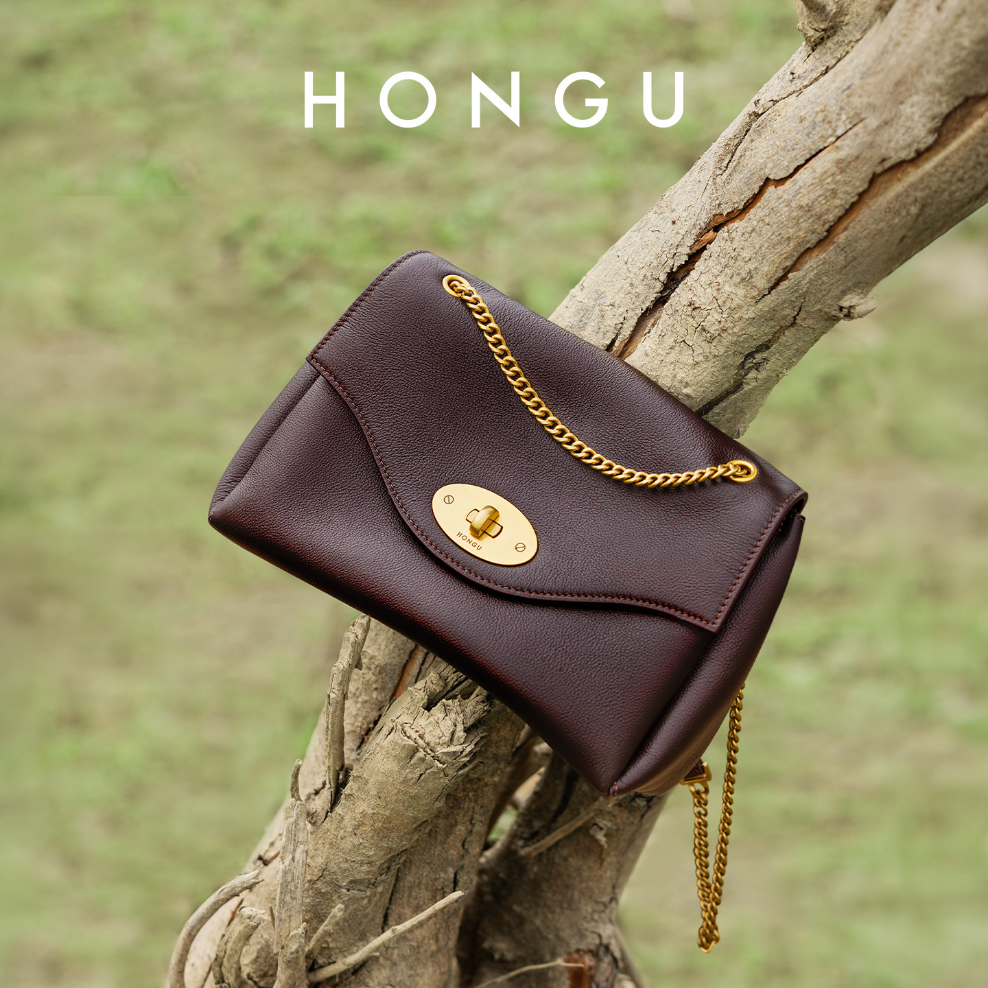 红谷包包女2026新款真皮单肩腋下包高级感大容量通勤斜挎包女士包