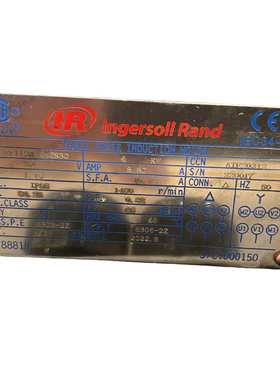 ATF20312英格索兰电机4KW空压机电动机FF112M-4 0830电解铝厂配件