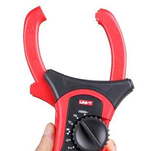 优利德UT205A UT206A大电流钳形表1000A数显表自动量程钳形万用表