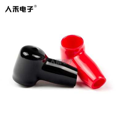 电机正负极接线端子绝缘保护套线缆极柱套管端子阻燃PVC护套