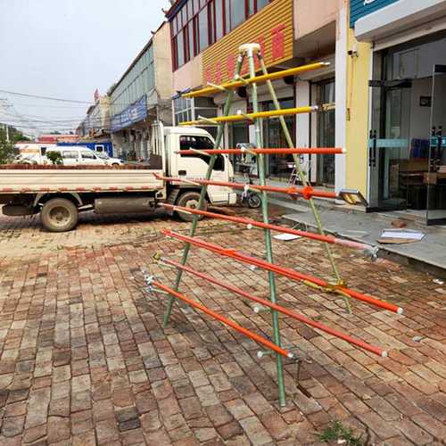 ZF010309三角放置架带电工具放置三角架绝缘操作杆整理架