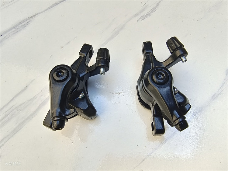 山地车线拉碟刹台厂自行车机械刹车夹器线刹线碟碟刹器刹车器