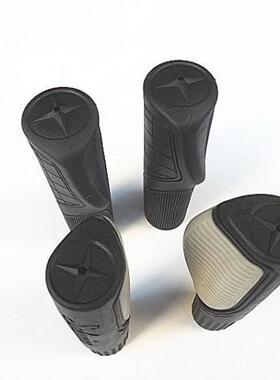 施文Schwinn橡胶人体学手感把套 无味环保 95/130mm 山地车旅行车