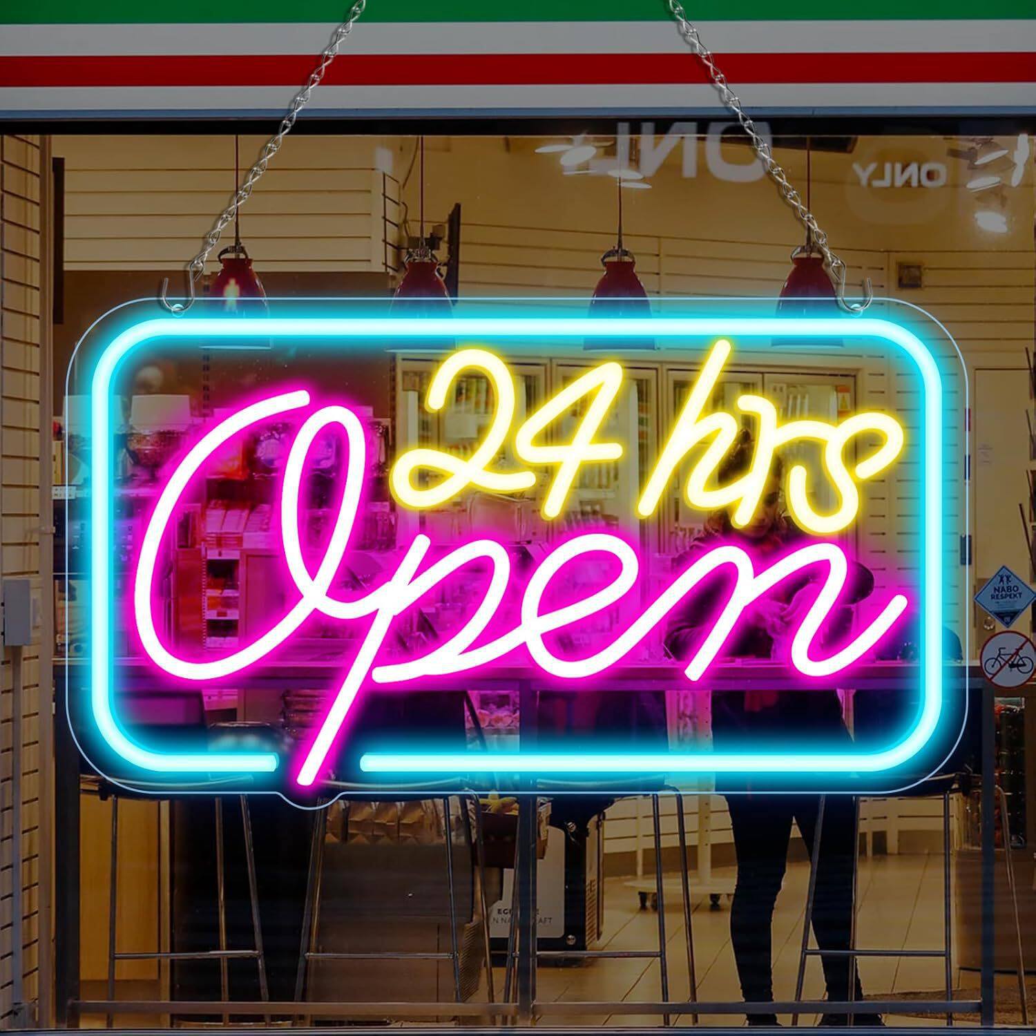 NeonSigns霓虹灯营业标open标