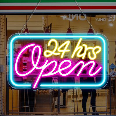 NeonSigns霓虹灯营业标open标