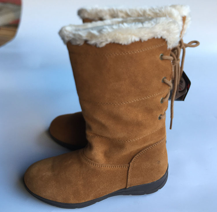 外贸保暖靴冬季中短筒