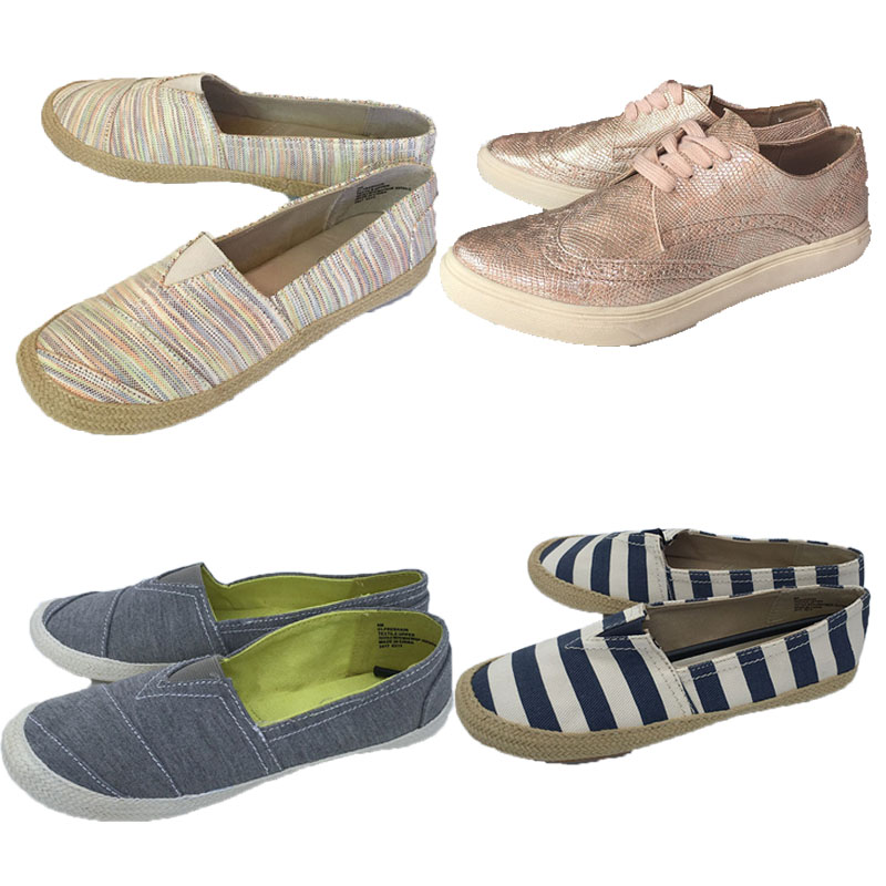 外贸套脚休闲风43码乐福女单鞋