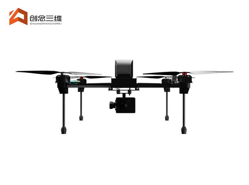 小马2.0多旋翼航测无人机环绕