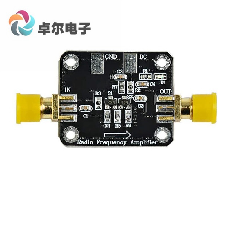 射频 高频 宽带 放大器 低成本 10KHz-1GHz 输出10dBm