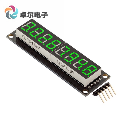 8-Digit LED 0.36 Display Tube 74HC595 红 绿 黄 白 蓝