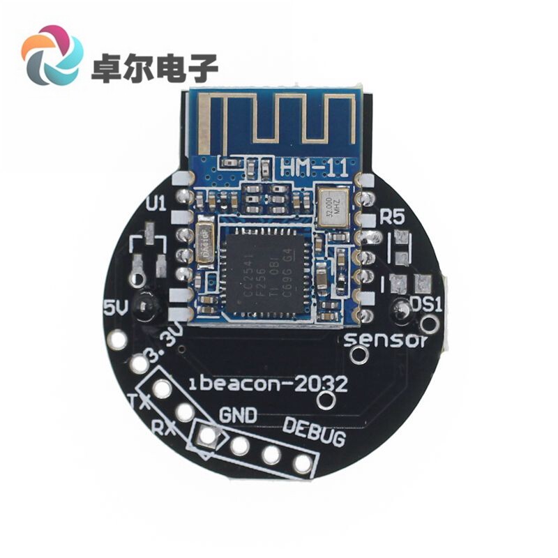 iBeacon模块 蓝牙基站4.0 BLE近场定位支持微信摇一摇支持温湿度