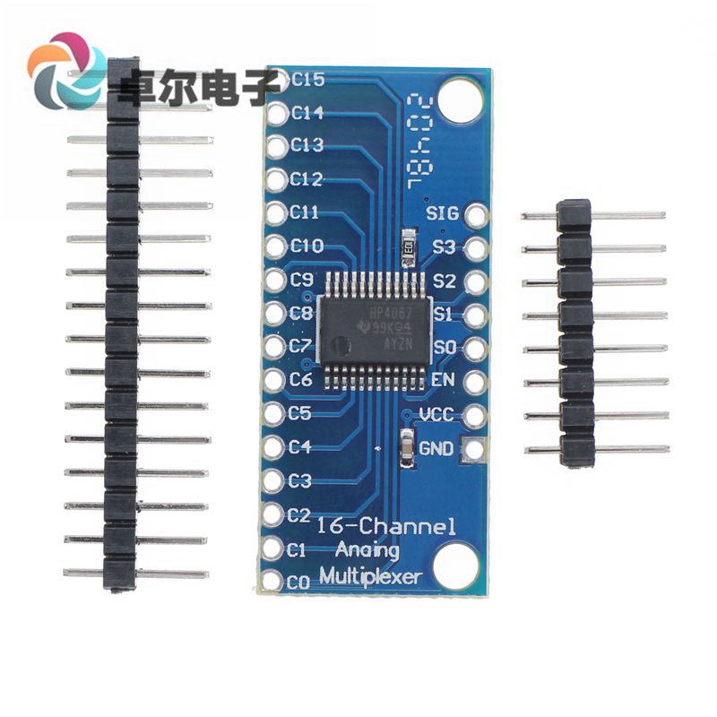 CD74HC4067高速CMOS 16通道模拟多路复用器