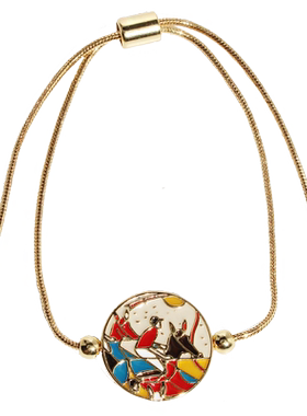 sumni/莎米尼女珐琅滴釉欧美风