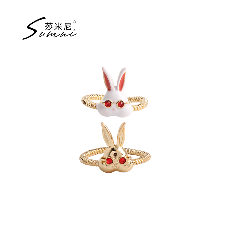 sumni/莎米尼女18K包金欧美风