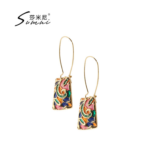 sumni/莎米尼民族风珐琅滴釉女