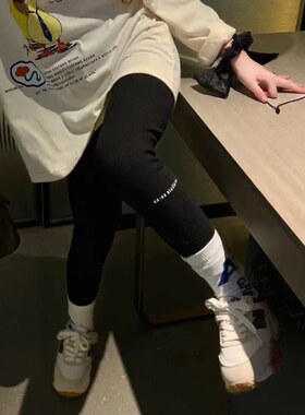 彡酱长裤打底裤高腰弹力春季新款