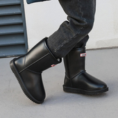 防水雪地靴女春夏男女孩雨靴防滑水鞋 2025新款 儿童雨鞋