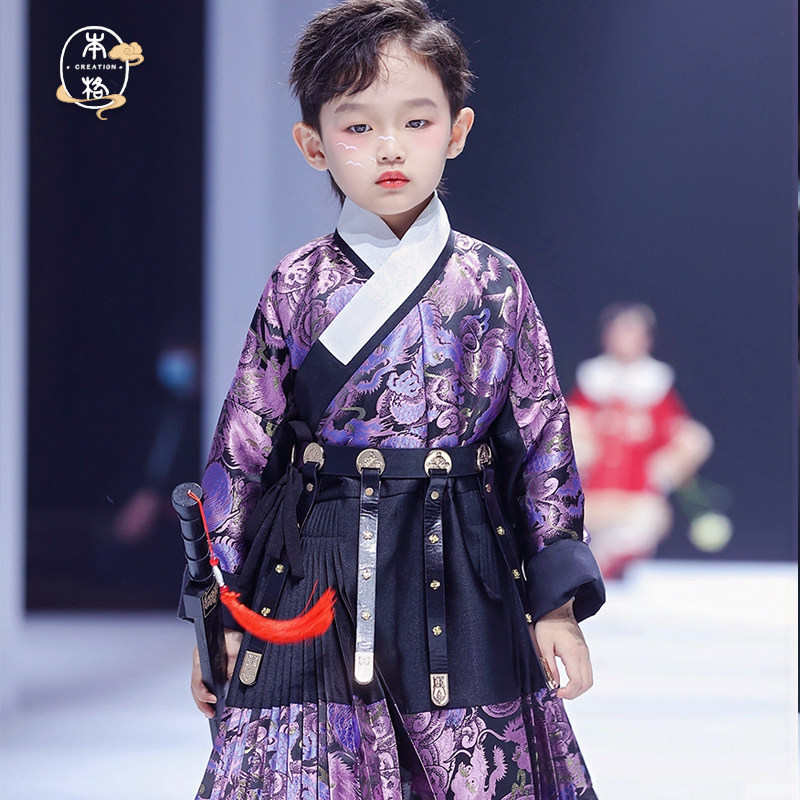 本格汉服男女款儿童明制飞鱼服贴里曳撒锦衣卫汉服古装,童装/婴儿装/亲子装,唐装,淘宝优惠券,粉丝福利购,淘宝优惠卷