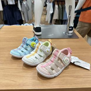 IFME2025春夏季儿童户外防滑运动包头鞋飞行魔术贴角楼生物溯溪鞋