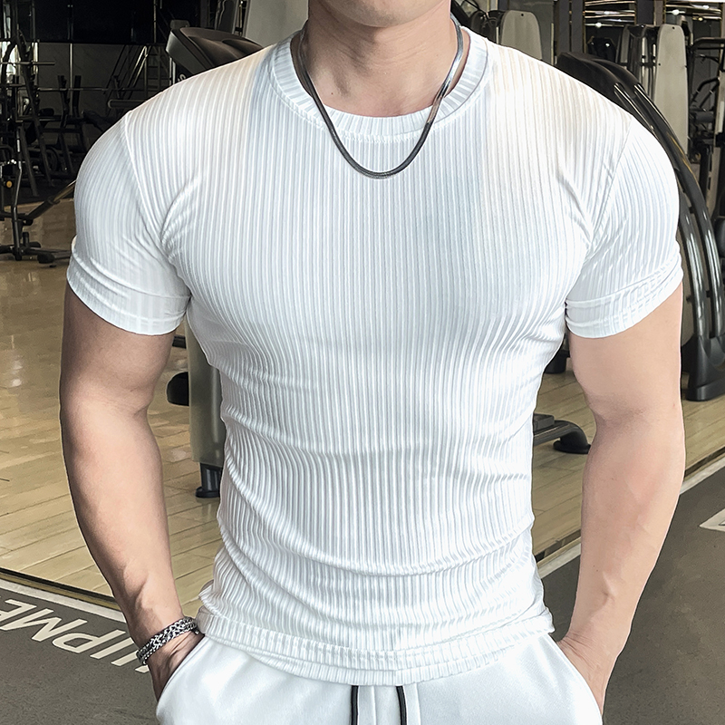 速干衣短袖男士健身衣