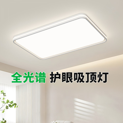 客厅灯现代简约led卧室吸顶灯客厅主灯2025新款灯具全屋套餐578U