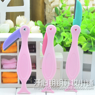 现货 3色入 可爱小屋小鸟修眉刀单只 etudehouse爱丽伊蒂之屋