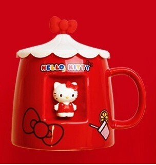 凯蒂猫杯子陶瓷85度C限量