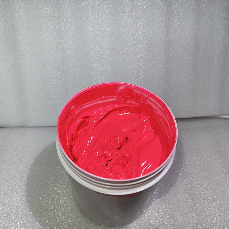 液体硅胶色膏色浆 硅胶专用荧光红色膏 食品级色膏
