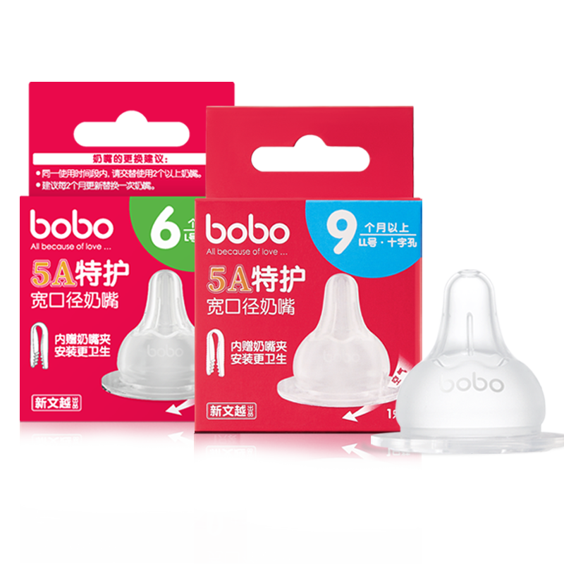 bobo乐儿宝新生儿特柔喂奶亲