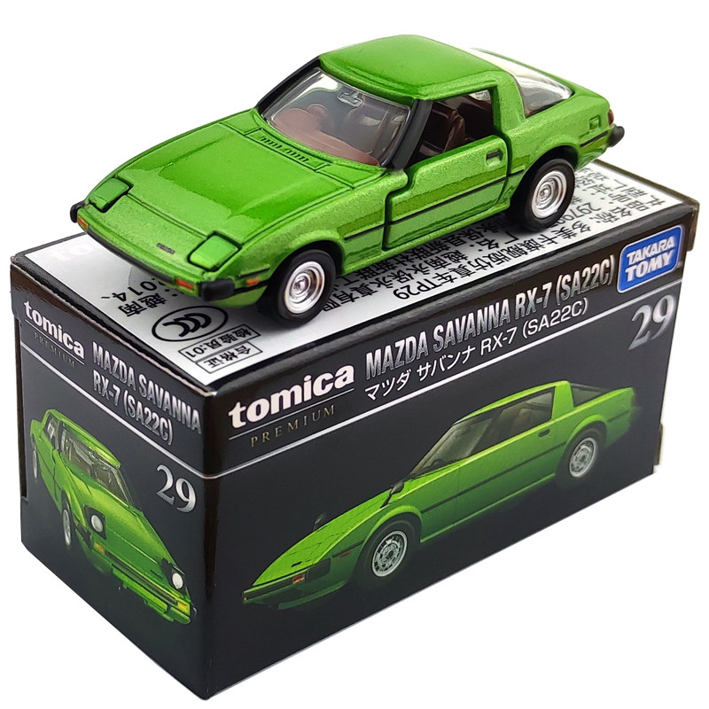 多美卡小车TOMICA旗舰版车模合金车收藏TP29马自达RX-7(SA22C)图片