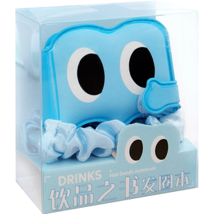 小学生答案之书发圈头绳发绳超迷你版明星同款神秘的今天吃什么正版小号手帐笔记本子生日礼物手环搞怪风女带