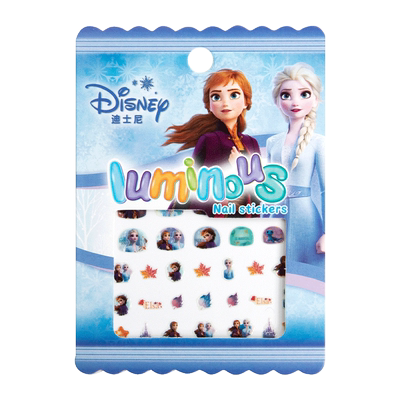 夜光指甲贴儿童女孩无毒无味