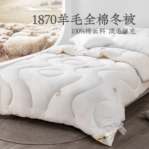 远梦澳洲进口100纯羊毛被