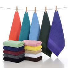 MonoRed多色素色纯棉方巾毛巾批发 家用洗脸毛巾柔软吸水纯棉