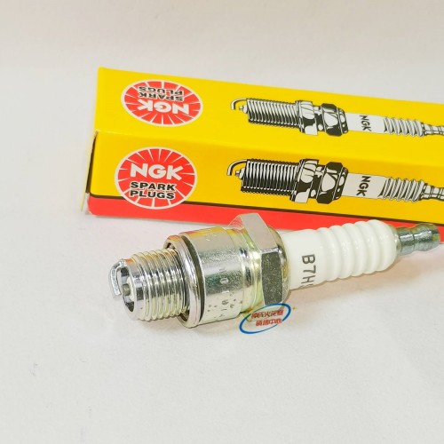 NGK火花塞B7HS适用两冲程船外机摩托艇外挂机消防器材E6TC 4114