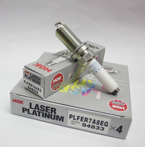 NGK双铂金火花塞PLFER7A8EG适用奥迪A3A4L/L/7Q3Q5保时捷1.8T2.0T